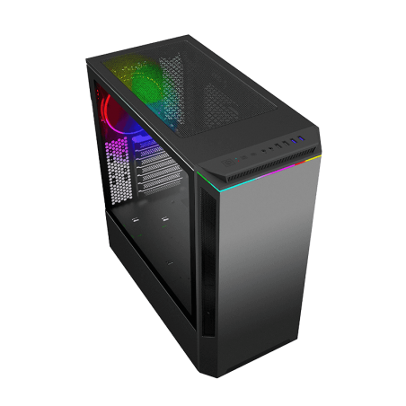 GABINETE GAMING T801 PALADIN BK