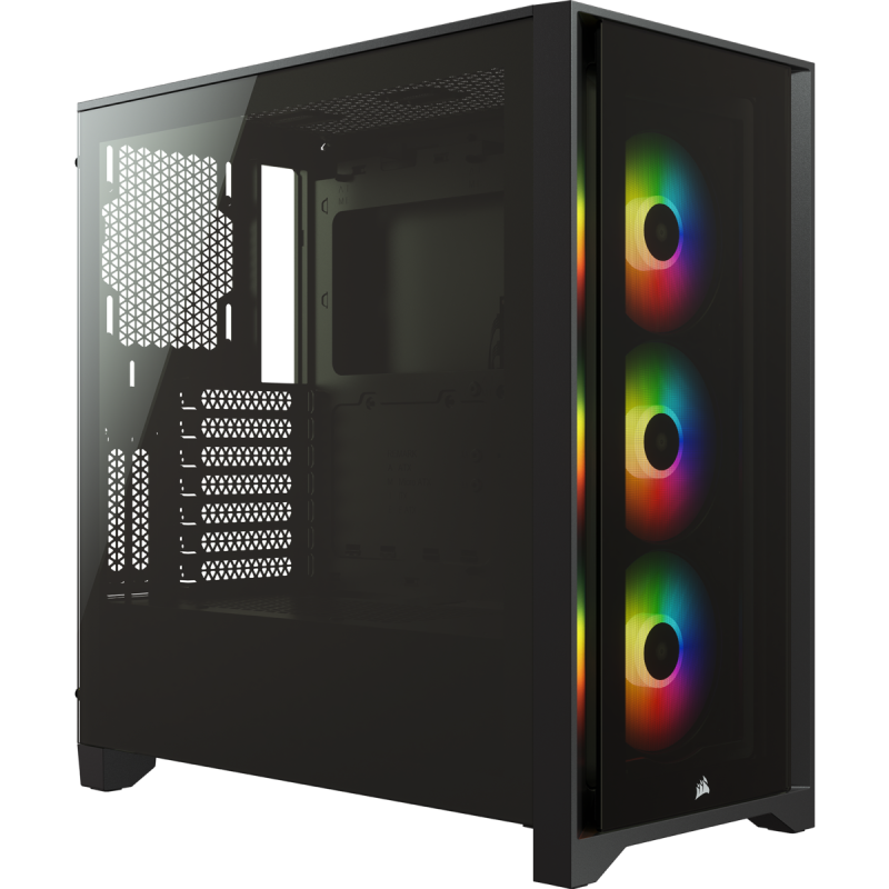 Gabinete Corsair iCUE 4000X RGB Negro