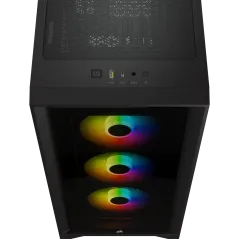 Gabinete Cougar iCUE 4000X RGB Negro - Store WebRedes