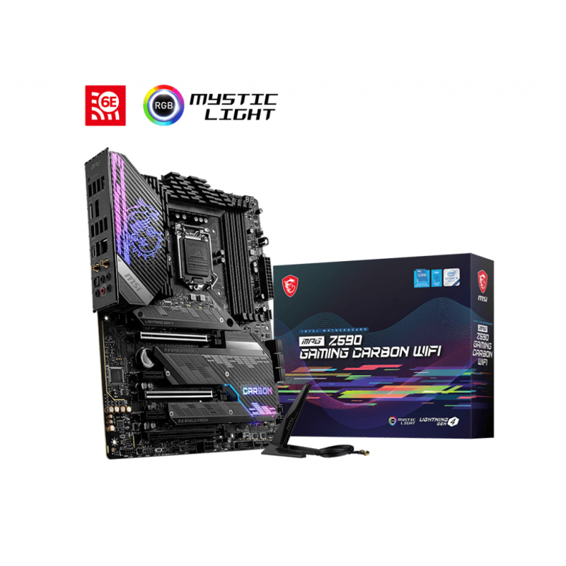 MSI MPG Z590 GAMING CARBON WIFI Store WebRedes