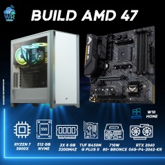 BUILD AMD 47 | RYZEN 7 5800X + 512GB NVME+16GB RAM + 710W + RTX2060