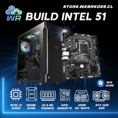 BUILD INTEL 51| I3-10100F + NVME 250GB + 16GB RAM + GTX 1650