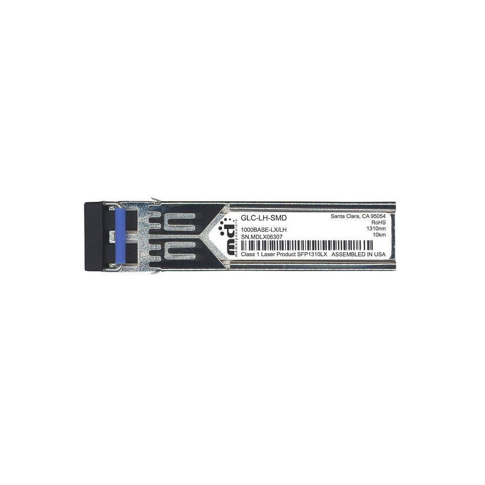 Cisco 1000BASE-LX/LH SFP Módulo Transceptor para MMF y SMF GLC-LH-SMD , 1300nm