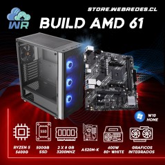BUILD AMD 61 - Ryzen 5 5600G + SSD 500GB + 16GB RAM+ A520M-K
