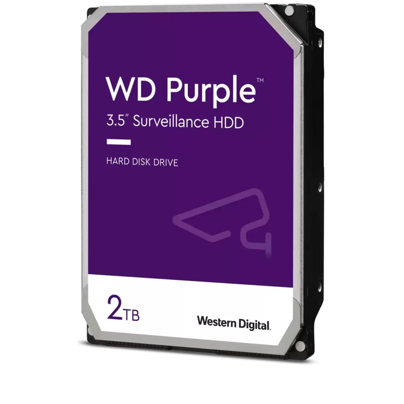 WD d/s Purple WD23PURZ 2TB 256mb Surveillance 5400rpm