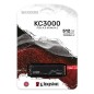 SSD Kingston KC3000, 512GB, PCIe 4.0 NVMe M.2, 7000MB/s