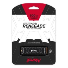 SSD Kingston FURY Renegade, 500GB, NVMe M.2, Lectura 7300MB/s Escritura 3900MB/s