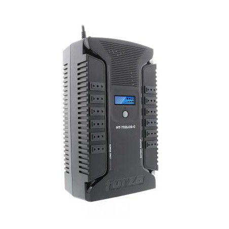 UPS interactiva 750VA/450W, 12 CEI, coax, USB, sobremesa-220V