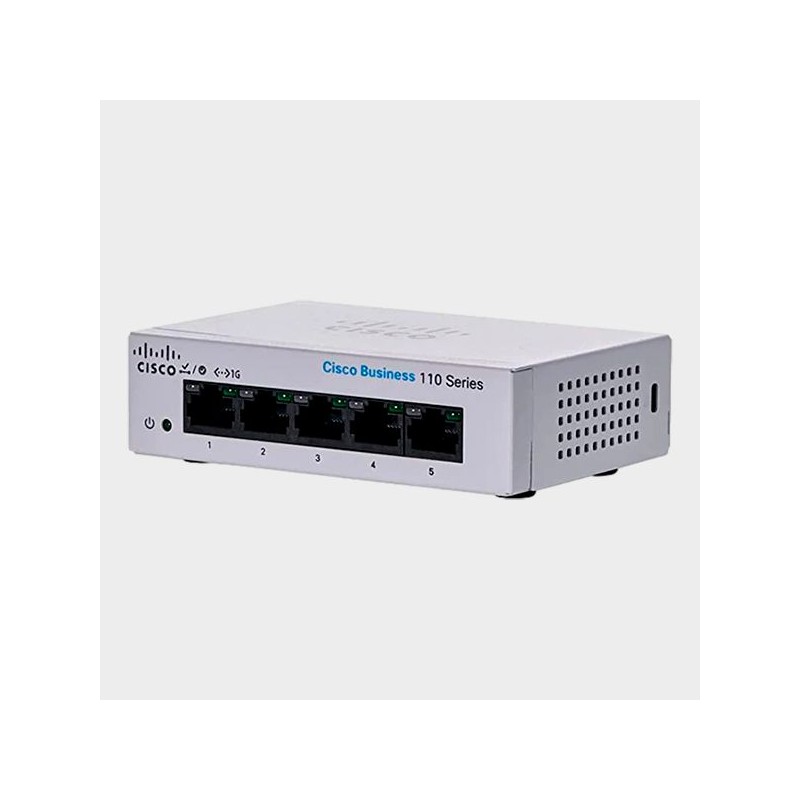 Cisco Business 110 Series 110-5T-D - No Gestionable Cisco Business 110 Series 110-5T-D - No Gestionable