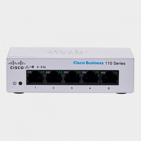 Cisco Business 110 Series 110-5T-D - No Gestionable
