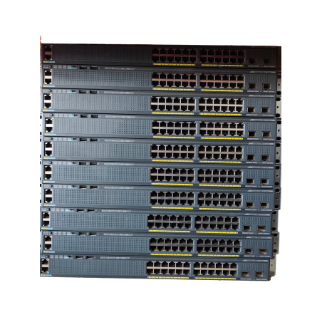 CISCO WS-C2960X-24PD-L GigE PoE 370W 2 x SFP | CON MODULO STACK - WebRedes Store